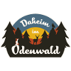 Daheim im Odenwald - Retro Black