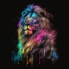 GEFÄRBTER LION