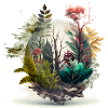 La forêt miniature