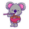 Ramen Eater Koala Lovers Japanese
