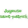 Joyeuse saint patrick
