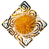 Dandelion blossom abstract