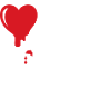 Street Art Rat Heart