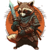Samurai Racoon