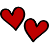 Hearts Love Symbol