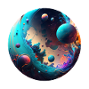 Univers Bleu 3D