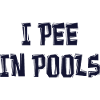 i pee in pools