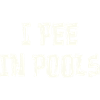 i pee in pools