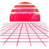 Sunset Vaporwave Retro Wave