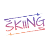 skiing