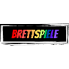 Brettspiele bunter Schriftzug