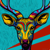 Kudu in Pop Art