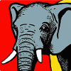 Elephant in Pop Art
