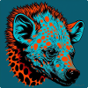 Hyena in Pop Art