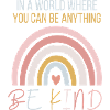 Be kind pastel