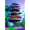 Treehouse Purple