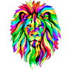 Rainbow Lion