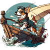 Liko der Piratenhund