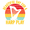 Harpist Harpist Retro