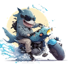 Nok le requin motard