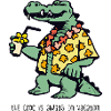 Hapi le crocodile en vacances