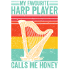 Harpist Harpist Retro