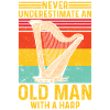 Harpist Harpist Retro