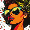 Vectorized Woman