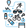 Triatlhon Icons Finisher