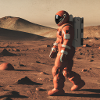 Astronaut on Mars