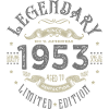 1953 Anniversary legendary since 1953