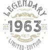 1963 Anniversary legendary since 1963