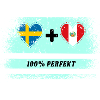 Peru & Sweden 100% Perfect / Gift