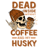 Amateur de café Husky
