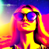 Space adventure lady