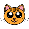 Chat orange