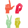 Love Sign ASL Deaf Pride