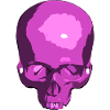 Purple Skull