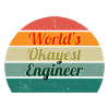 World's Okayest Engineer Retro Design