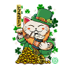 Saint Patrick - Luprechaun Maneki Neko