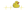 Rubber duckling heartbeat