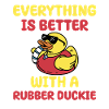 Bathing duck gift