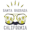 Sunglasses California Santa Barbara Palms Stra