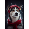 Siberian Husky Dog Snow