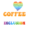 Jag älskar kaffe och inklusion handikapp