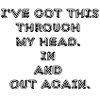 funny non-thinking design / funny sayings