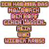 witziges Nicht-Nachdenken-Design / lustige Sprüche