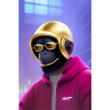 Cooler Affe