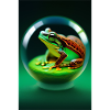 Frog in a ball