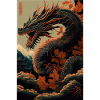Japanese dragon Chinese dragon